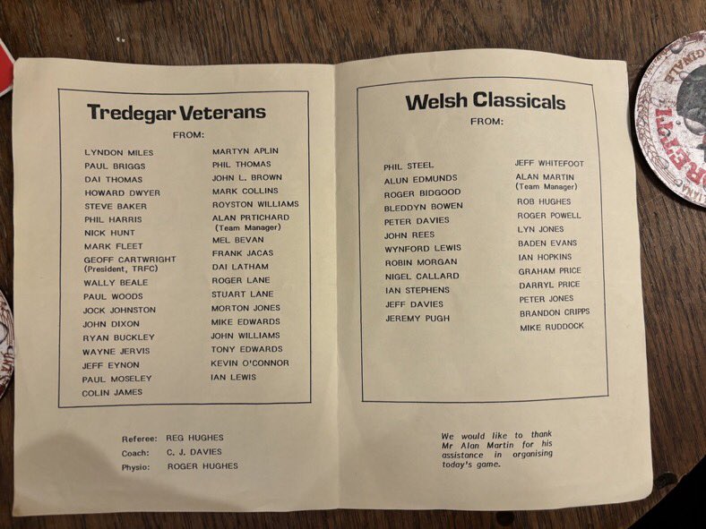 Rugby Memorabilia Society tweet media