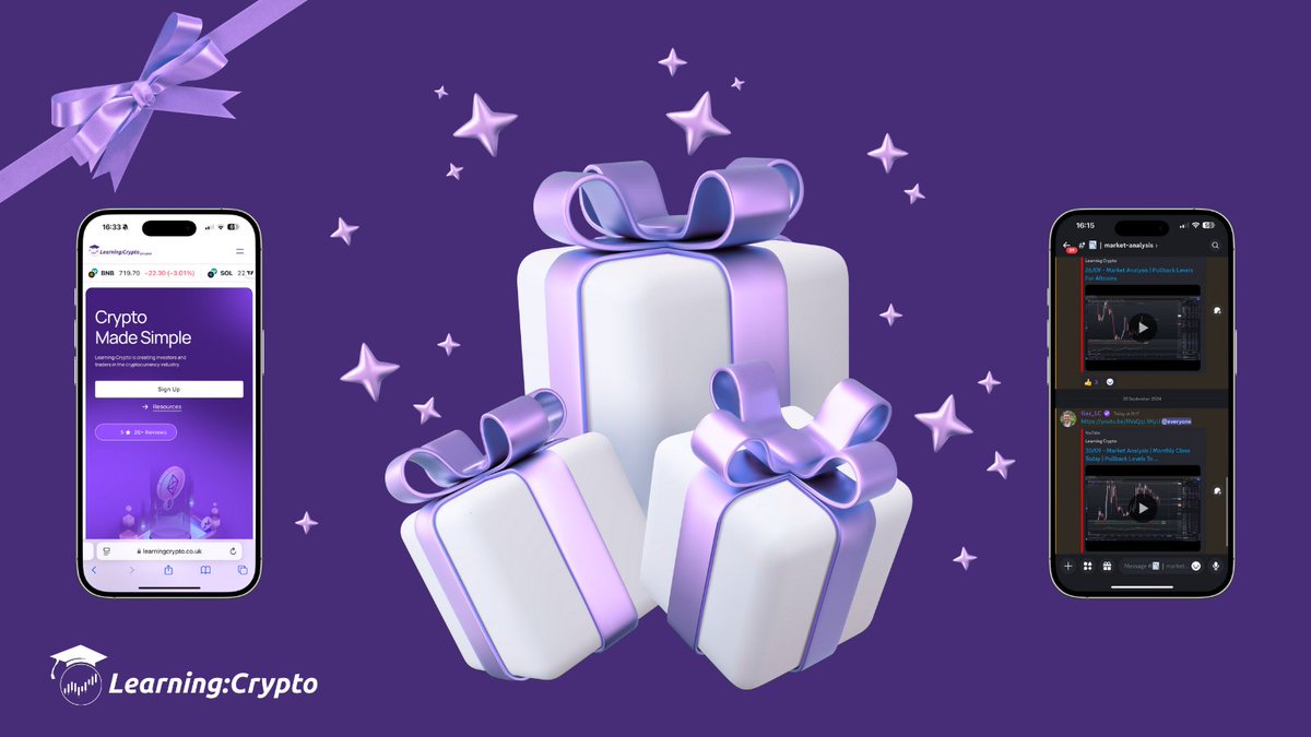 MEMBERSHIP GIVEAWAY 🚨🚨🚨

WIN A TRADERS LOUNGE MEMBERSHIP ANNUAL PLAN WORTH £200.

- FOLLOW <a href="/LearnCryptoUK/">Learning:Crypto</a> 
- LIKE &amp; REPOST THIS
- COMMENT THE OPEN PRICE OF $BTC FOR 24TH DECEMBER

CLOSEST REPLY WINS!

Traders Lounge Includes:
- Full Discord Access
- Trading View Indicator