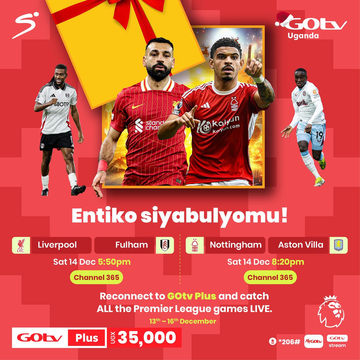 bamwinejnr's tweet image. Catch all the thrilling English Premier League action this weekend with GOtv Plus. ⚽

Don’t miss out on the excitement—reconnect today for just 35K using the MyGOtv App: mygotv.onelink.me/JpWQ/nfs2

#GOtvStream