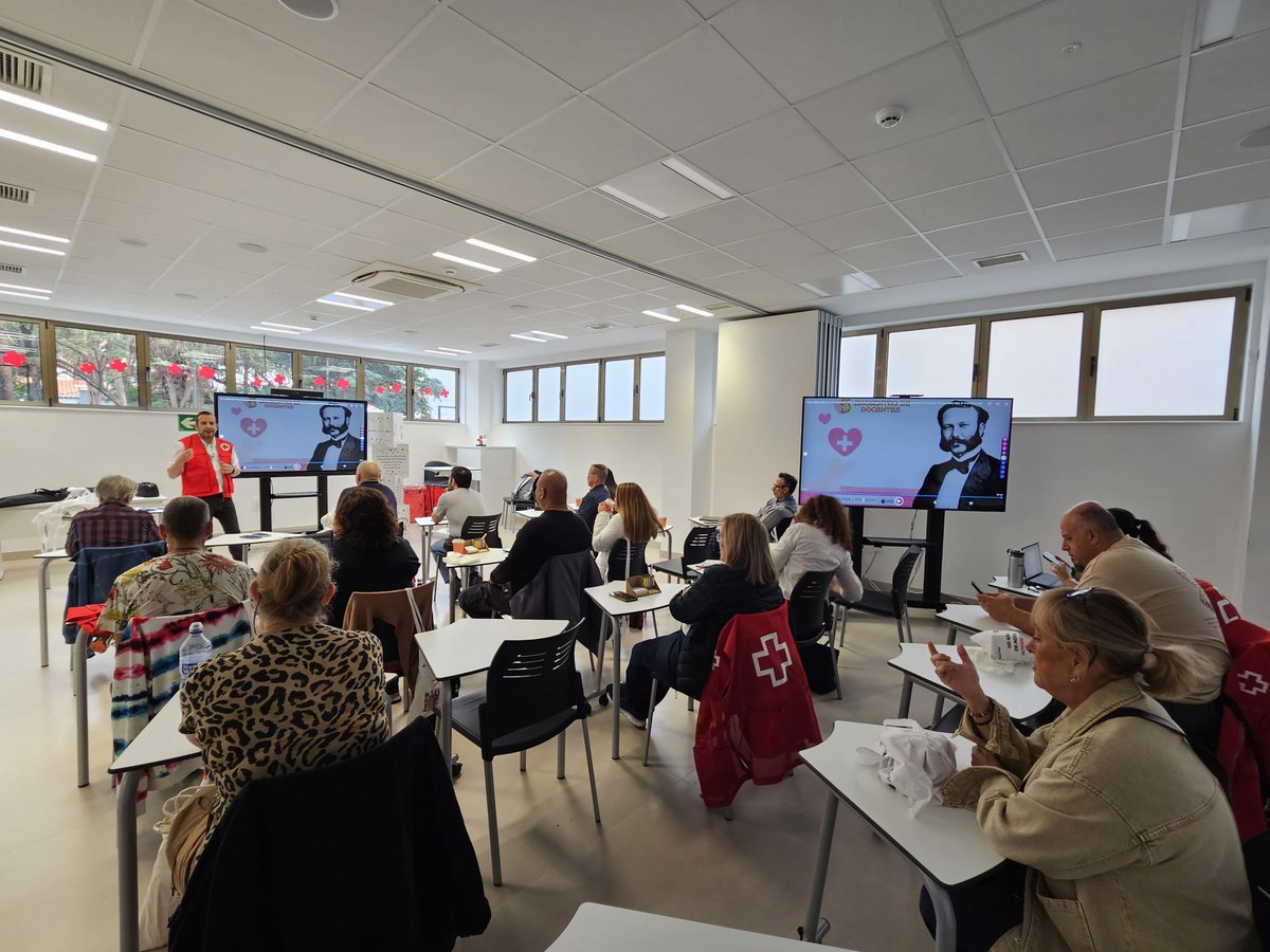 CruzRojaProvTfe's tweet photo. Damos comienzo al V Encuentro de Docentes de Cruz Roja Española en la provincia de Santa Cruz de Tenerife.

¡Nos vemos en este espacio de formación y unión! ❤️
#FormaciónCRTenerife #CruzRoja #Voluntariado #GobiernodeCanarias https://t.co/muIyM9Q1tY