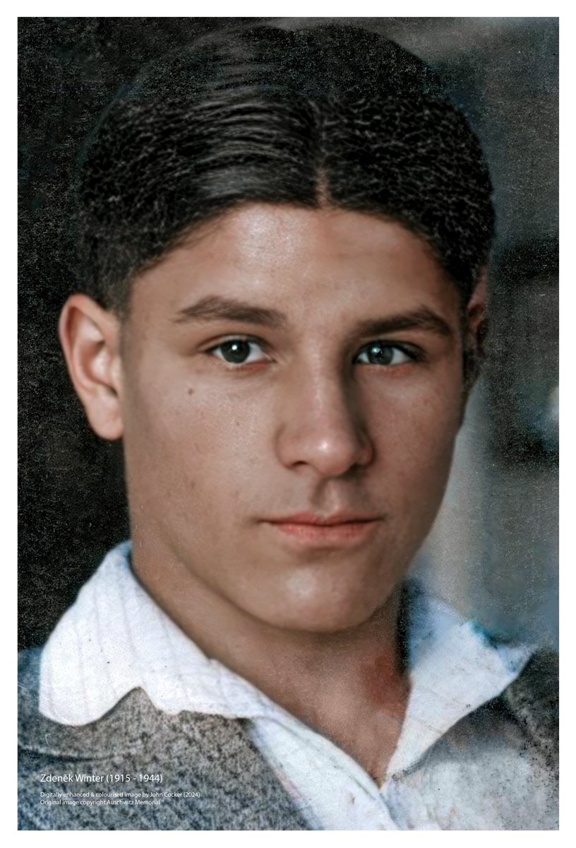 On this day in 1944, a 29 year old Czech Jewish man perished in Kaufering concentration camp. He was deported to Auschwitz from Theresienstad on 28 Sep 1944. His name was Zdeněk Winter

Please support <a href="/AuschwitzMuseum/">Auschwitz Memorial</a>