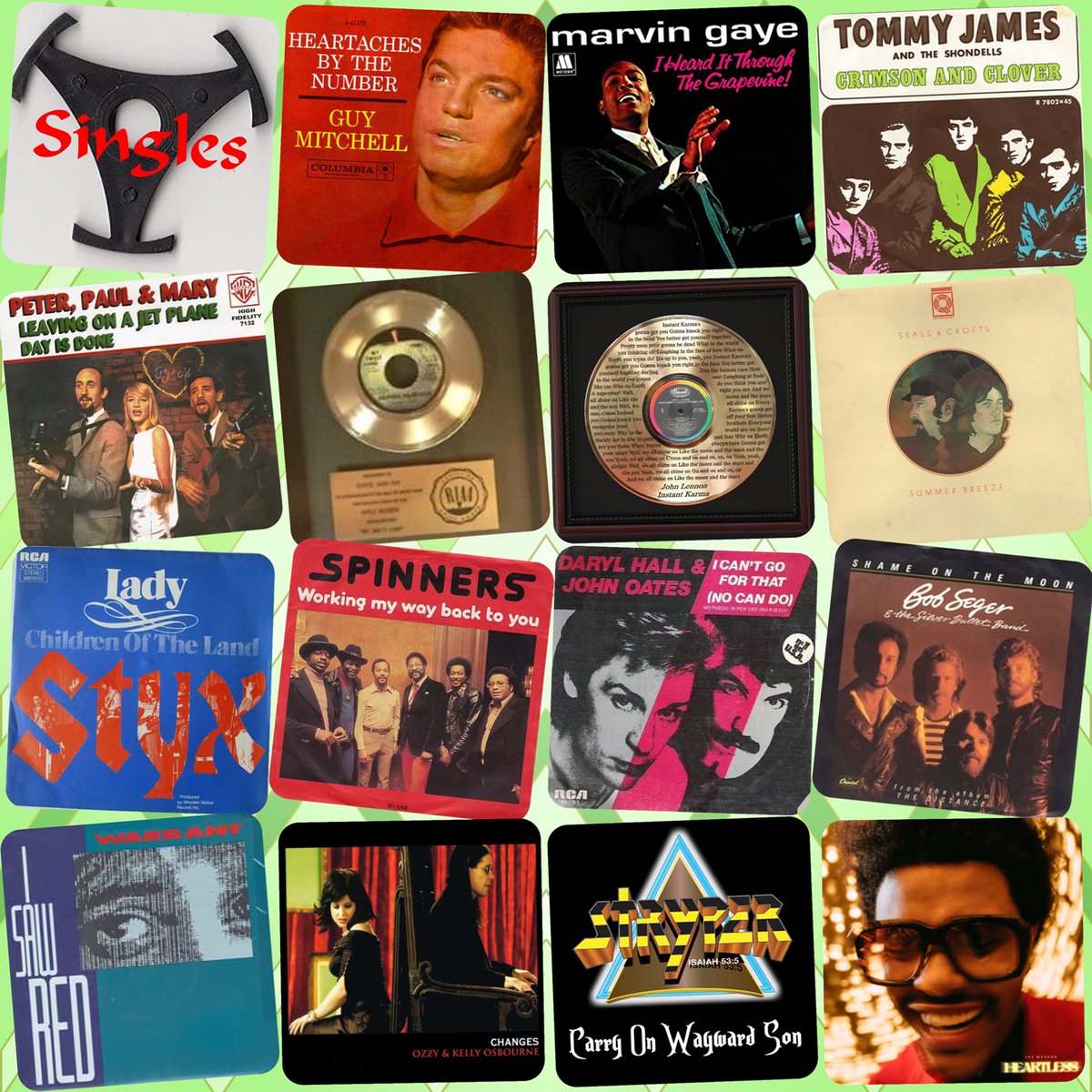 ejpf04's tweet photo. @HoffmanEnrique @Mikehomeseller @TiaColita
#Dec14
Efemérides Diciembre 14
Singles:
1959 #1 US Chart ►Heartaches by the Number • Guy Mitchell
1968 Marvin Gaye consiguió su primer sencillo #1 en EE.UU. cuando 'I Heard It Through The Grapevine' comenzó una estadía de ... https://t.co/YyXJNDNs8T