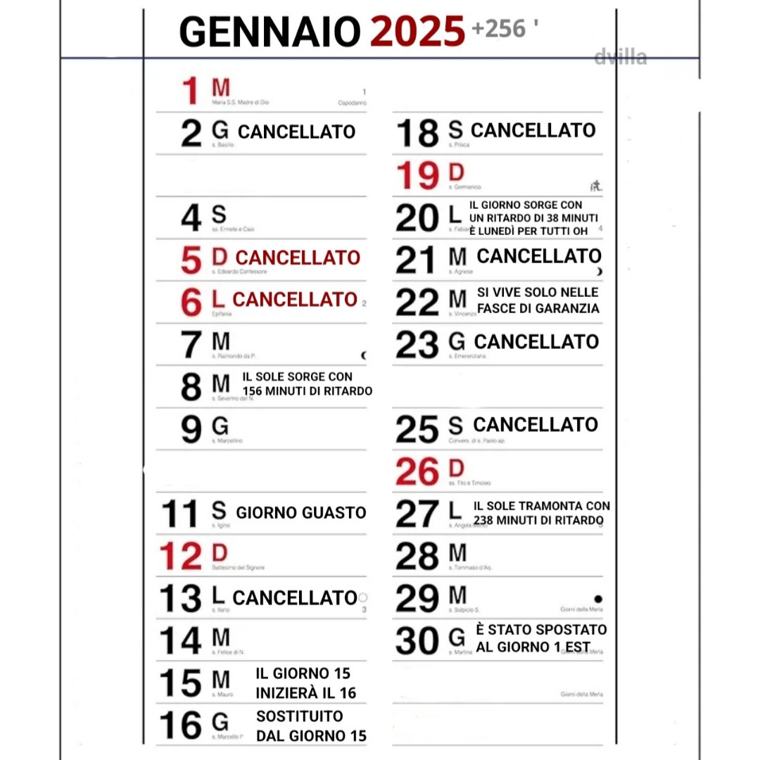 Mi han regalato il Calendario di Trenitalia❤️