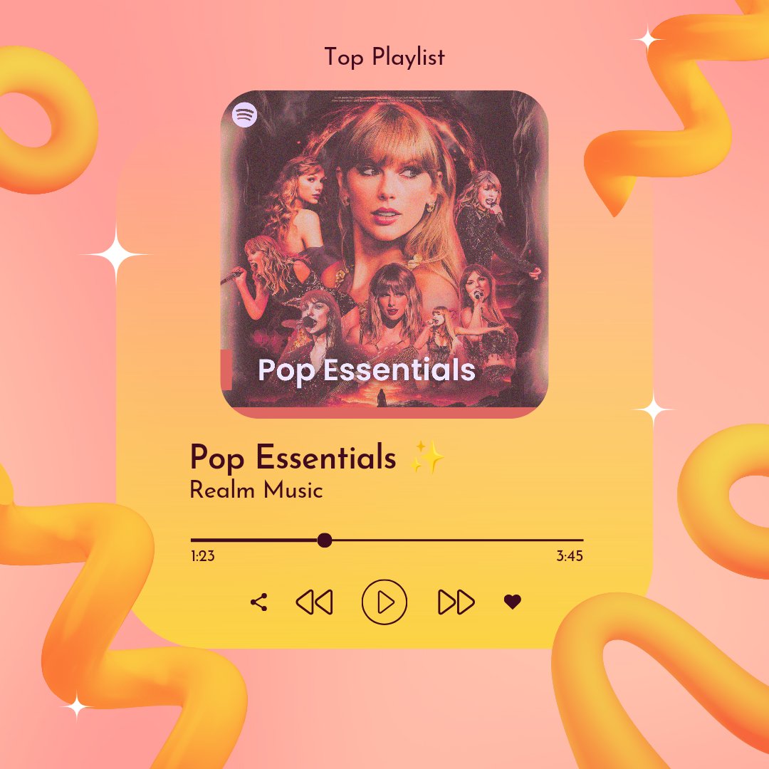 RealmMusicHQ's tweet photo. ๐ถ New Playlist Alert! ๐ง
Vibe to the hottest Pop Essentials on Spotify! ๐คโจ From chart-toppers to timeless hits, itโs all here.
Stream Here: https://t.co/jDnagOYlQT
#PopEssentials #SpotifyPlaylist #FeelGoodVibes #RealmMusic https://t.co/7umSGYCXzS