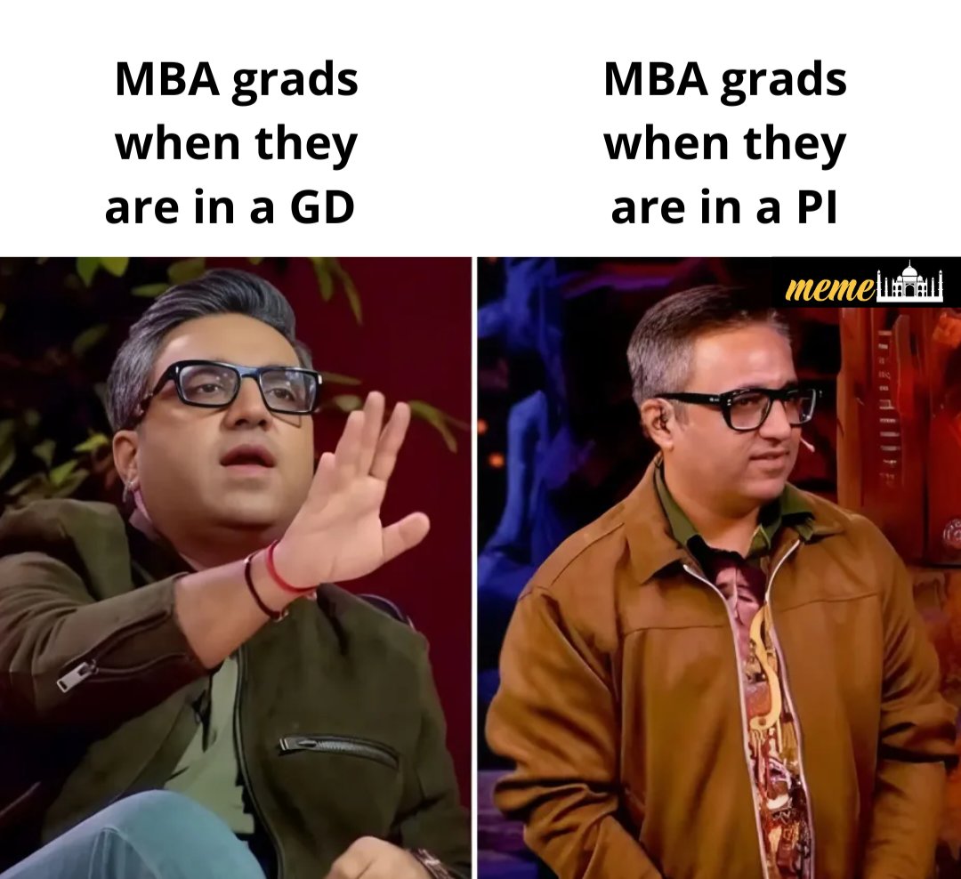 LostRishi's tweet photo. No MBA grad was harmed in this post 😭
@MememahalAI https://t.co/30GvR1ta8y