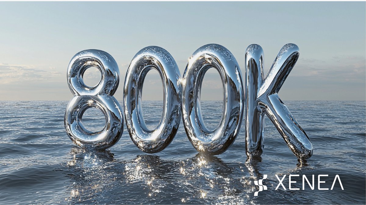 🎊XENEA Wallet Surpasses 800K Downloads

This rapid growth is a testament to our global community’s support and engagement.

We’re grateful for your trust and participation. Your support drives us forward.

Join our Discord: 👉discord.gg/Xenea
#Xenea #XENEAwallet