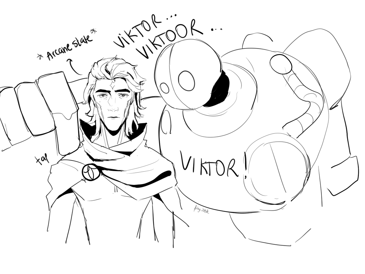 i cant stop thinking about that audio...viktooor...
#arcane #LeagueOfLegends #viktor