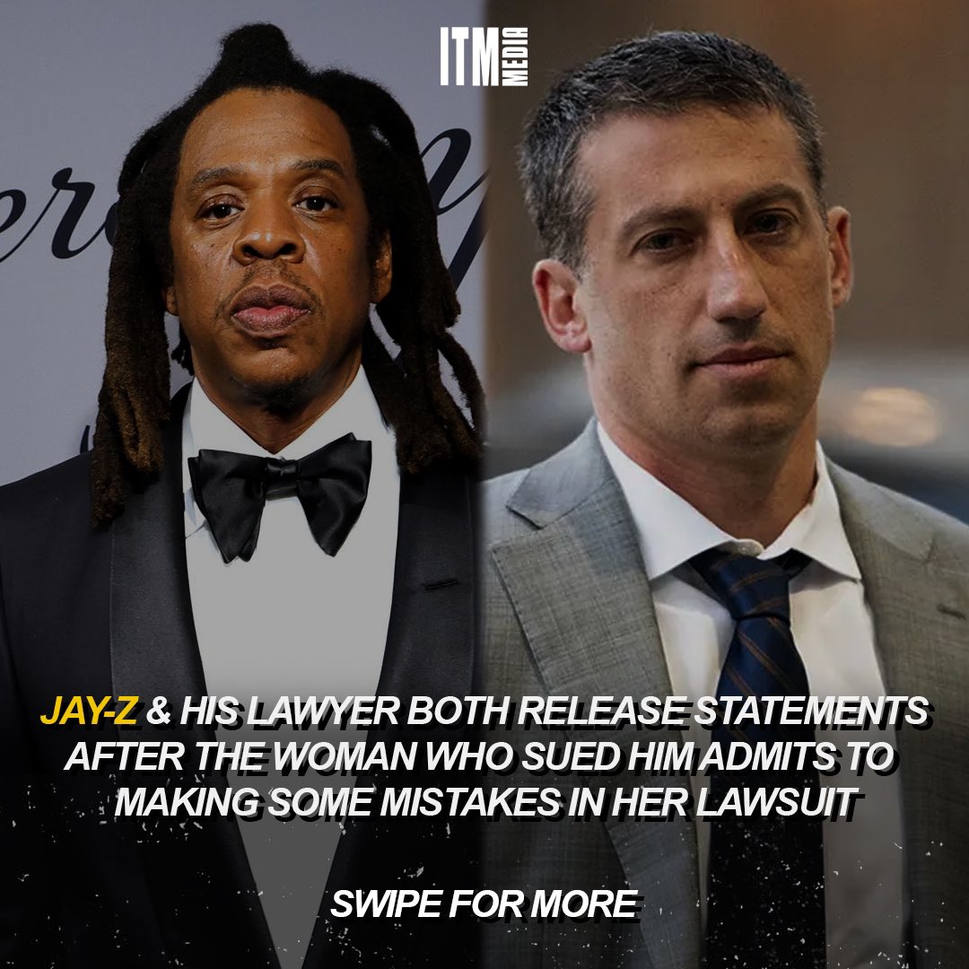 InTheMixNet's tweet photo. Both #JayZ and his lawyer #AlexSpiro release statements addressing attorney #TonyBuzzbee after Jay-Z’s recent accuser admits that she made ‘some mistakes’ in her lawsuit 👀 https://t.co/c6WYok6x6R