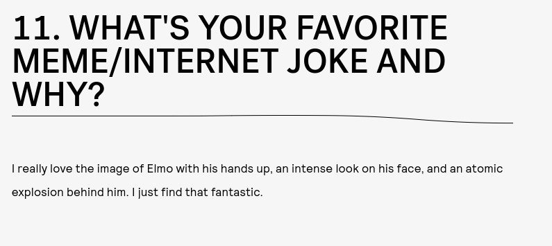 HELP HOZIER LOVES THE FIRE ELMO MEME