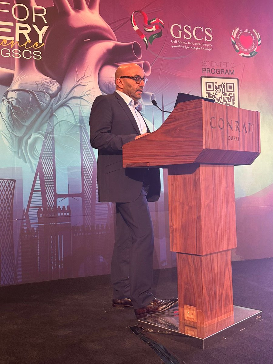 KFAFHCards's tweet image. We are immensely proud of our cardiac surgery division who have represented our center with the latest cutting edge surgical techniques at the @GSCSurgery in Dubai

#MICS  Walid Abukhodair &amp;amp; Abdulraof Alsaeedi
#OZACI Massimo Porqueddo #Transplant Ahmed Hafiz