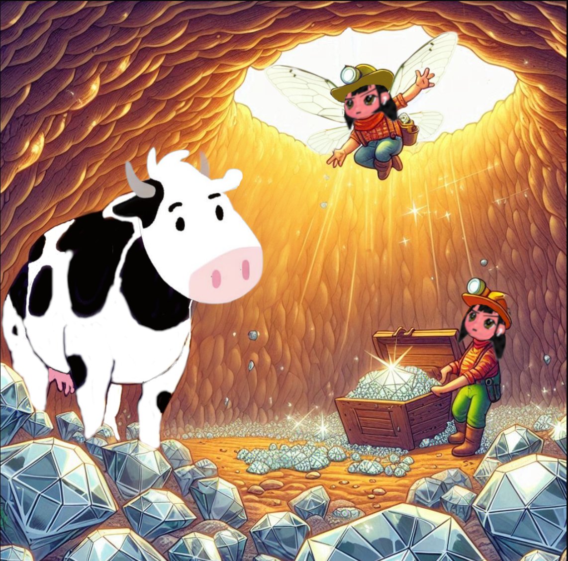 Cow on Base tweet media