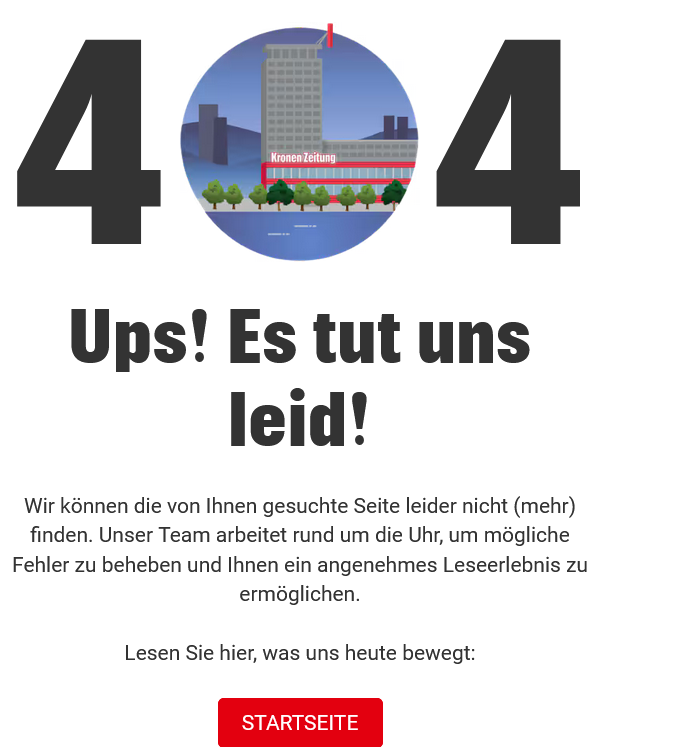 Die <a href="/krone_at/">Kronen Zeitung</a> bringt vor 2 Tagen einen Beitrag über die irren Gehälter von FPÖ-lern.
Und kurze Zeit später ist er -uuups- verschwunden.
Bitte gehen sie weiter, hier gibt es nichts zu sehen.