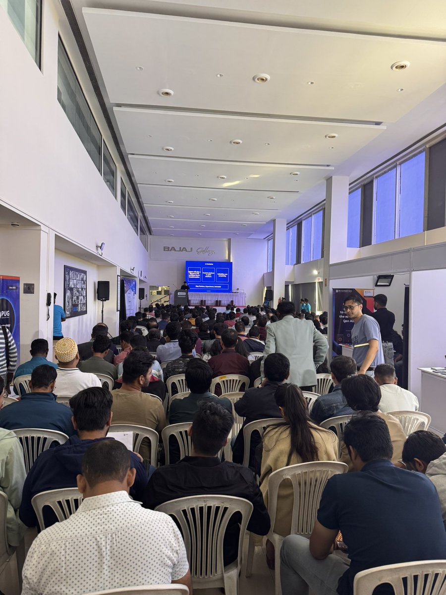 debug_mode's tweet image. I am all set to speak in Pune Devloper Conference 2024 🙏 loving the energy #punedevcon #pug