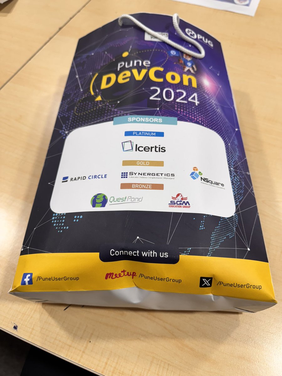 debug_mode's tweet image. I am all set to speak in Pune Devloper Conference 2024 🙏 loving the energy #punedevcon #pug