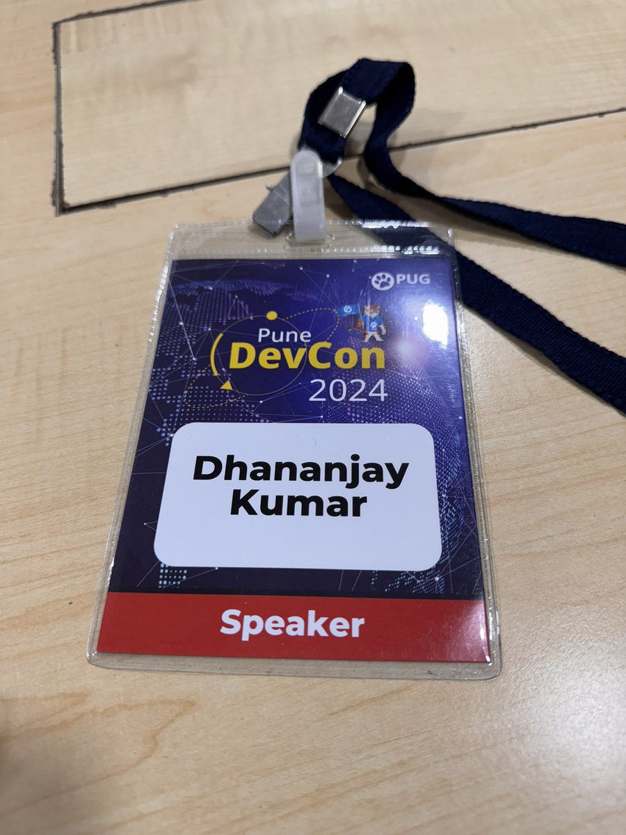 debug_mode's tweet image. I am all set to speak in Pune Devloper Conference 2024 🙏 loving the energy #punedevcon #pug