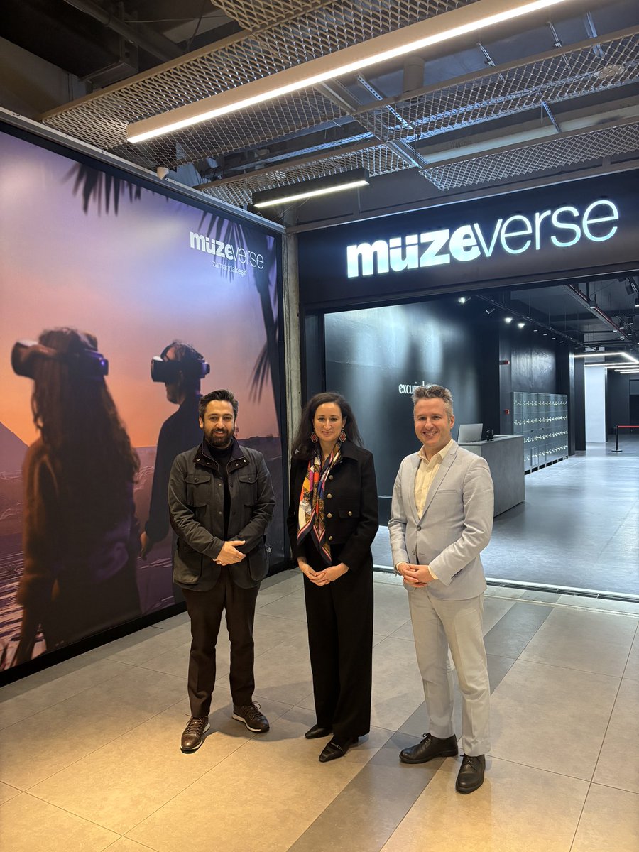 VR FUTURE (@vrfuturenft) on Twitter photo We were delighted to welcome <a href="/nadia_fanton/">Nadia Fanton</a> , Consul General of France in Istanbul, to Müzeverse. It was an honor for us to explore the fascinating world of Ancient Egypt together through virtual reality.
#Vr #VrLife #Muze #Istanbul #Muzeverse <a href="/FranceaIstanbul/">La France à Istanbul - Fransa Ist Başkonsolosluğu</a> <a href="/FranceenTurquie/">La France en Turquie 🇫🇷🇪🇺</a> We were delighted to welcome <a href="/nadia_fanton/">Nadia Fanton</a> , Consul General of France in Istanbul, to Müzeverse. It was an honor for us to explore the fascinating world of Ancient Egypt together through virtual reality.
#Vr #VrLife #Muze #Istanbul #Muzeverse <a href="/FranceaIstanbul/">La France à Istanbul - Fransa Ist Başkonsolosluğu</a> <a href="/FranceenTurquie/">La France en Turquie 🇫🇷🇪🇺</a>