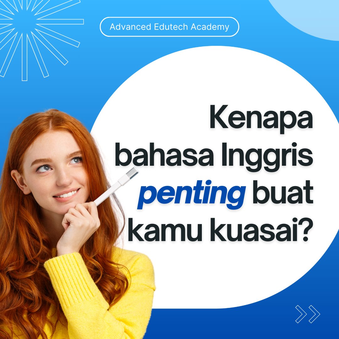 bahasodotcom's tweet photo. Desember adalah waktu yang tepat untuk merencanakan resolusi tahun baru! Apakah belajar bahasa Inggris menjadi salah satu dari resolusi Kamu?

#bahaso #advancededutechacademy #resolusi #tahunbaru2025 #newyear https://t.co/oJEddhZhQw