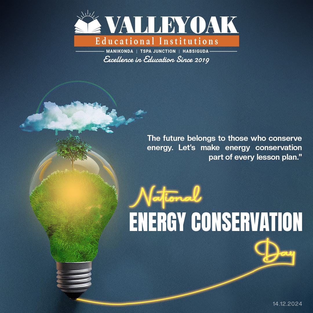 ValleyOak_'s tweet photo. This #NationalEnergyConservationDay let’s make energy conservation a part of every lesson plan and every action. Together, we can shape a sustainable future for the next generation💡✨
#ValleyOak #GreenEnergy #SaveElectricity #SaveEnergy #ActNow #Sustainability #SaveEnergyToday https://t.co/gBnhynkeF3