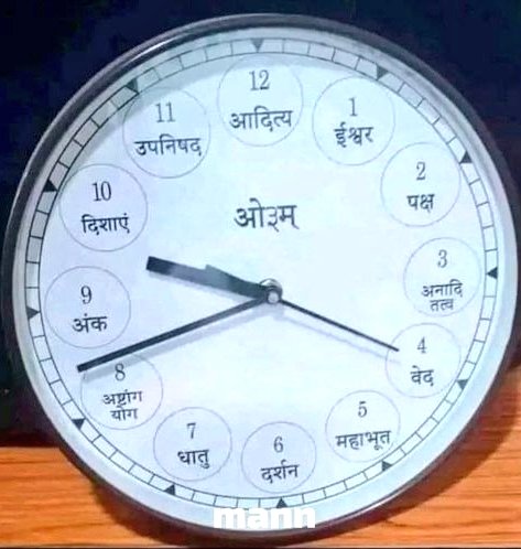 क्या आप सनातन घड़ी के बारे में जानते है?
एक बार पुरा जरूर पढ़ें।

Save this thread such a rare thread. Read the thread till the end .