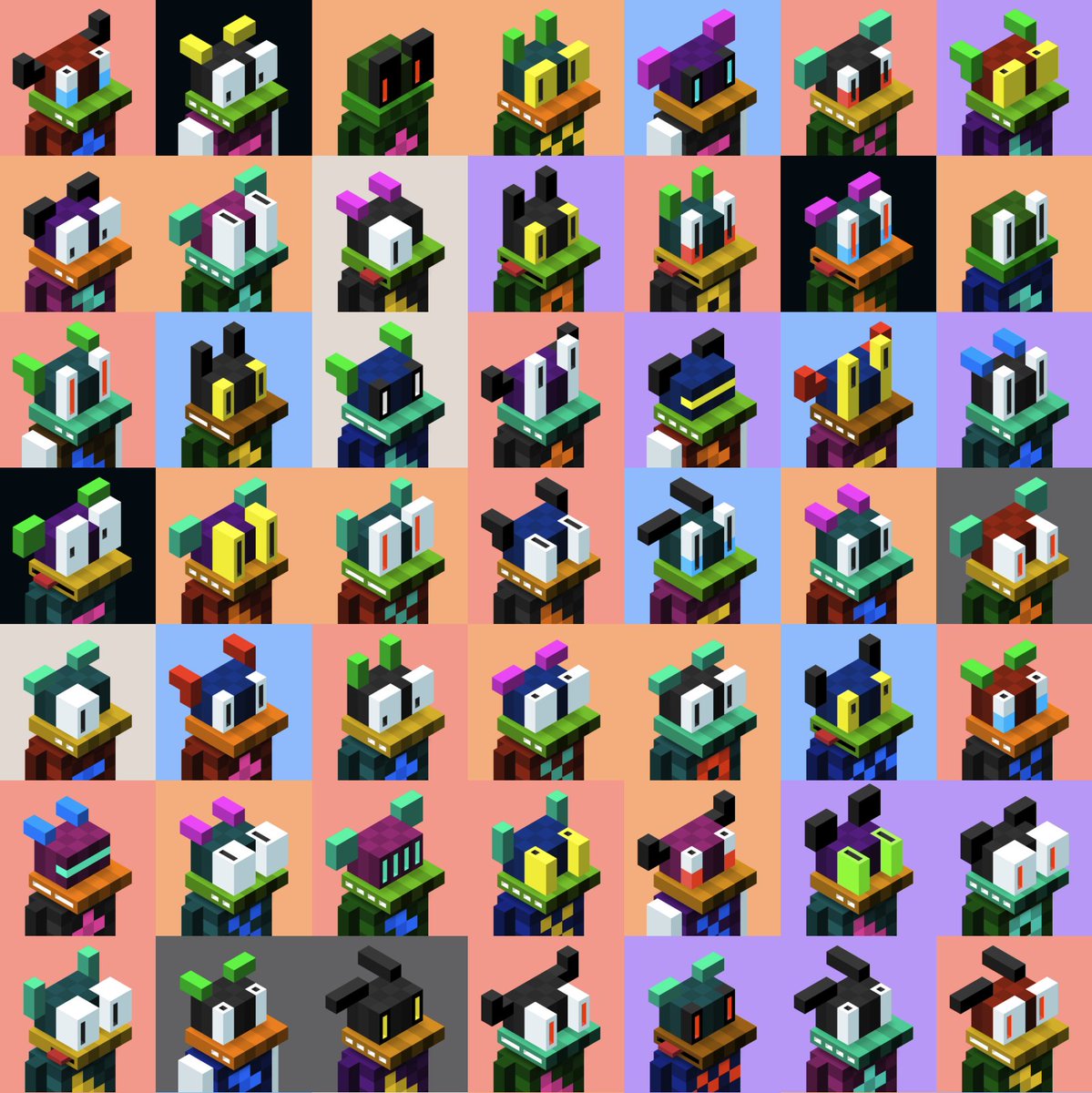 BREAKING: Fukuhedrons the 10K Ordinals PFP collection by <a href="/Nakamigos/">Nakamigos</a> is now up 4x since it minted out earlier today