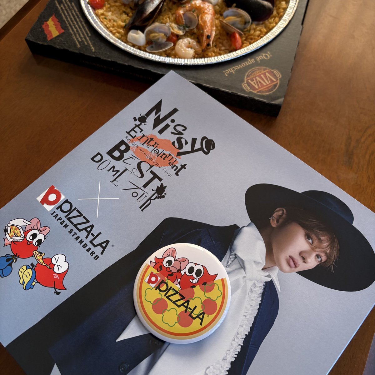 lippy_930's tweet photo. 🍕💋
#Nissy
#pizza_la https://t.co/hSG0ST99qe