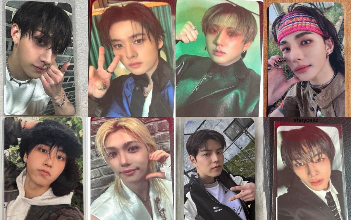 스트레이키즈 합 (HOP) 팝업 포카 모아복이

엠디구매특전                             앨범구매특전
럭드-앨범버전                           럭드-슼플버전