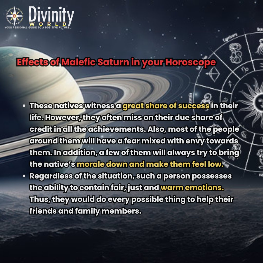 _DivinityWorld's tweet image. What is Saturn all about?
Malefic or Benefic? (3/3)

For Consultation, Visit Website: divinityworld.com⁠ Or, Call Us: +91 9990555034 / +9111141185034

#divinityworld #astrology #vedicastrology #Horoscope #zodiac #saturn #saturnnlovers #planets