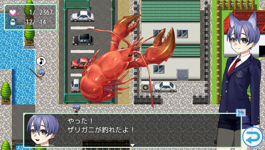 TangoTangoMk2's tweet photo. #スーパーゲ制デー
リリース済ゲーム（成年向け）のバグ修正ついでに、釣りイベントを追加してました。
時々アイテムや違うモノがゲット出来ます。 https://t.co/lAQbeMK6F9