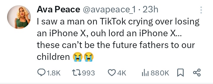 princeovpeace's tweet photo. Yesterday was a day for Ava Peace, here are top Savage comments 

A thread 🧵 https://t.co/H5WRb3aC1x