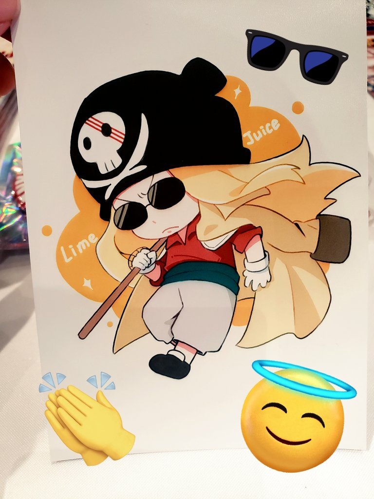 收到了来自<a href="/Ritsuki45722255/">Ritsuki（低浮上</a> 的莱姆相卡，画的太可爱了🥰🥰🥰