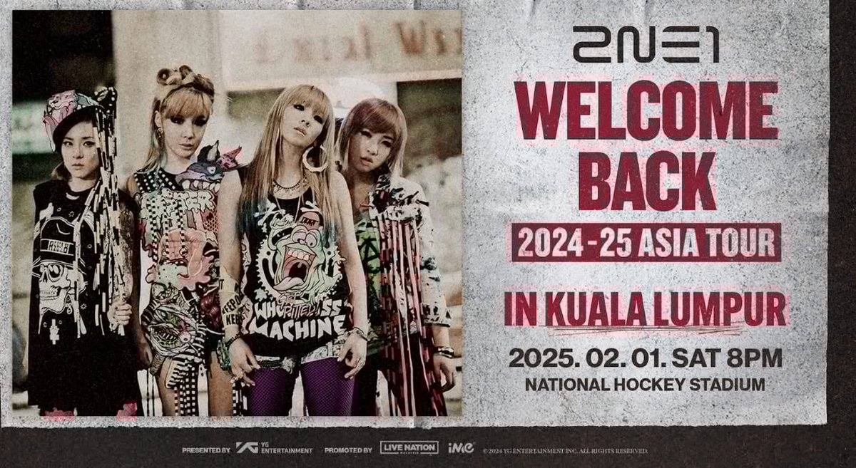 ticketicky's tweet photo. 🎯 2NE1 ASIA TOUR [WELCOME BACK] IN Kuala Lumpur | Bypass Links - Direct Links - Skip Queue!

✅Directly to seat selection
⚡️Secure tickets faster
💰Price : PHP 365 / IDR 100.000

DM to secure ur slot! 📥

#2NE1inMY #2NE1inKL #2NE1inKUALALUMPUR #2NE1_WELCOMEBACK #2NE1inMalaysia https://t.co/1HiWgSGHpF