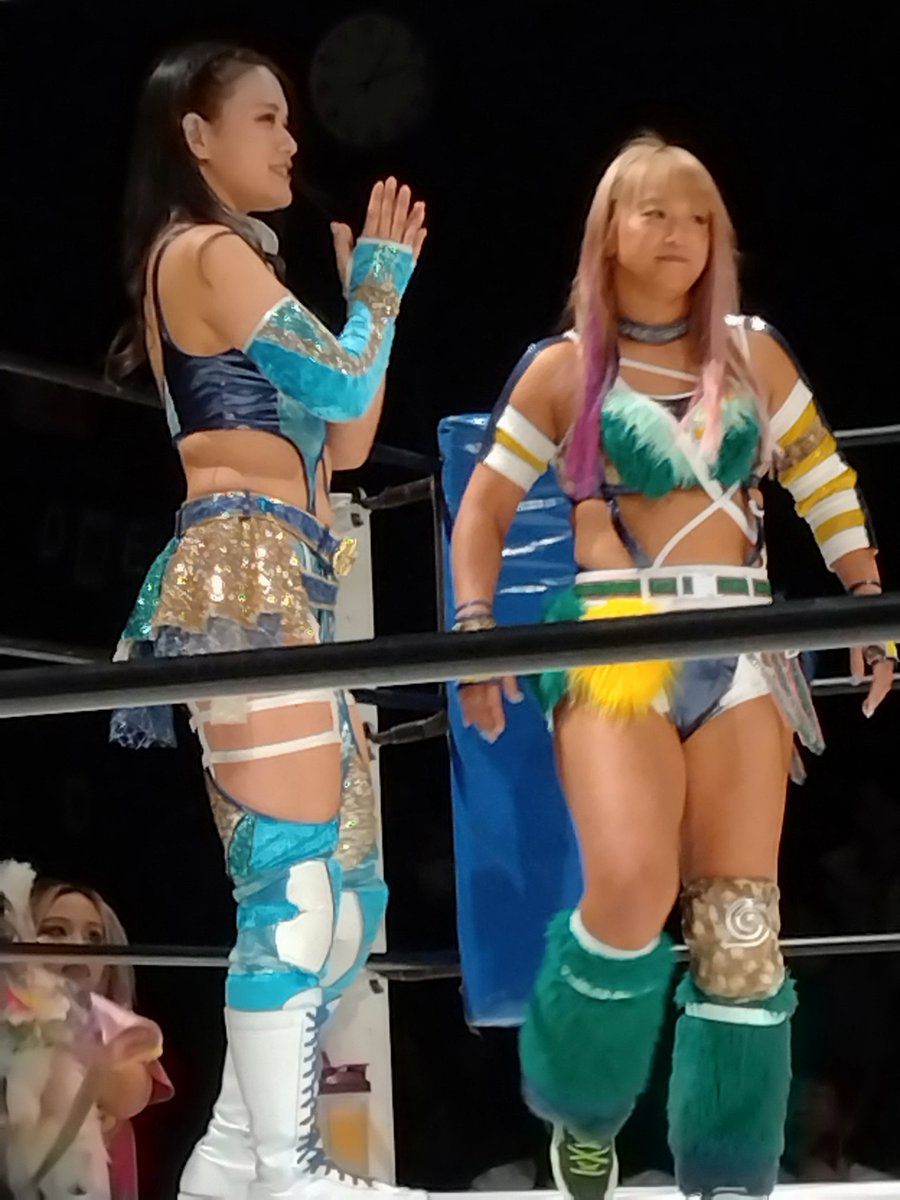 know_marcy's tweet photo. #Evolution28@新木場
#櫻井裕子選手
#SAKI選手
#colors https://t.co/TN2y2bqzRz
