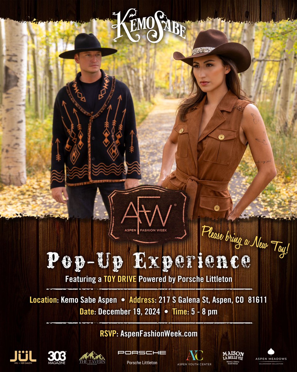drossa's tweet photo. Hope you can join us. Be sure to RSVP and bring a toy!

https://t.co/pPIuuqB1Qk

@KemoSabe1990 @TheAspenTimes @AspenDailyNews @AspenMagazine @AspenCO @cityofaspen @AspenSnowmass #aspen https://t.co/pCEOQ2aIGJ