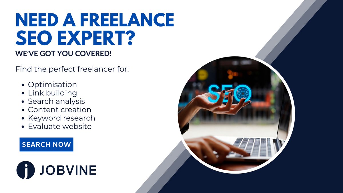 jobvinesa's tweet photo. Find the perfect freelancer for any project or task on JOBVINE. Explore our diverse freelance talent pool today!

Visit https://t.co/sOA3PN5c5L.

#Jobvine #Freelance #Freelancer #Jobs #Gigs #Hire https://t.co/MbNYBKHwKQ