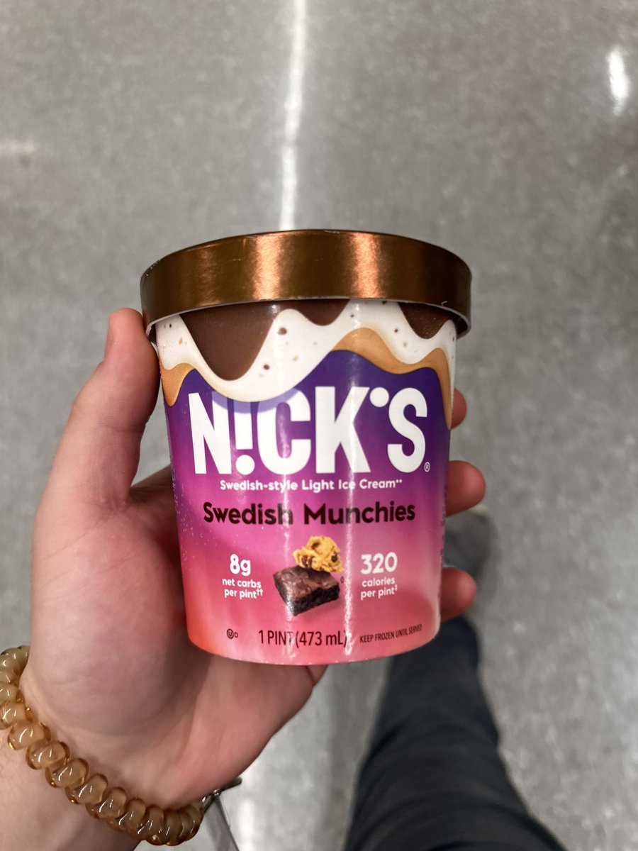 RealKingrit's tweet photo. Fuck you Nick’s ice cream. I’ve been peeing out of my ass for 3 hours because of this mid ass ice cream. https://t.co/olDRjfZUhT