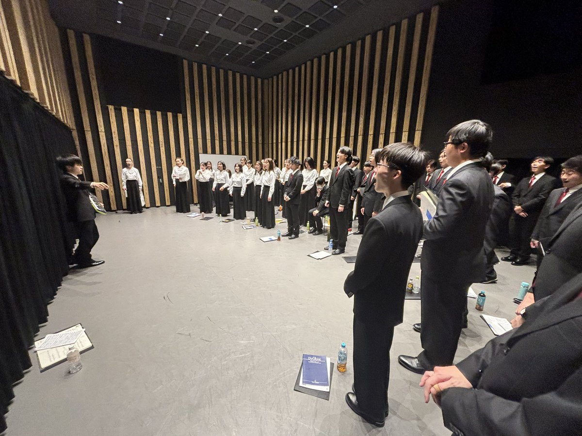 直前発声が終わりました！

いよいよ本番になります🎼
よろしくお願いします！

#ハイマート定演2024