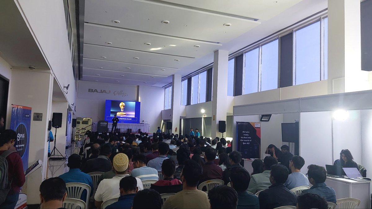Yash_Kavaiya_'s tweet image. Thrilled to be at #PuneDevCon! The energy is electric as Pune&apos;s tech community comes together. From cutting-edge AI talks to hands-on coding workshops—this is where innovation meets implementation. Great seeing familiar faces and meeting new devs! 💻✨ #TechIndia #Developers