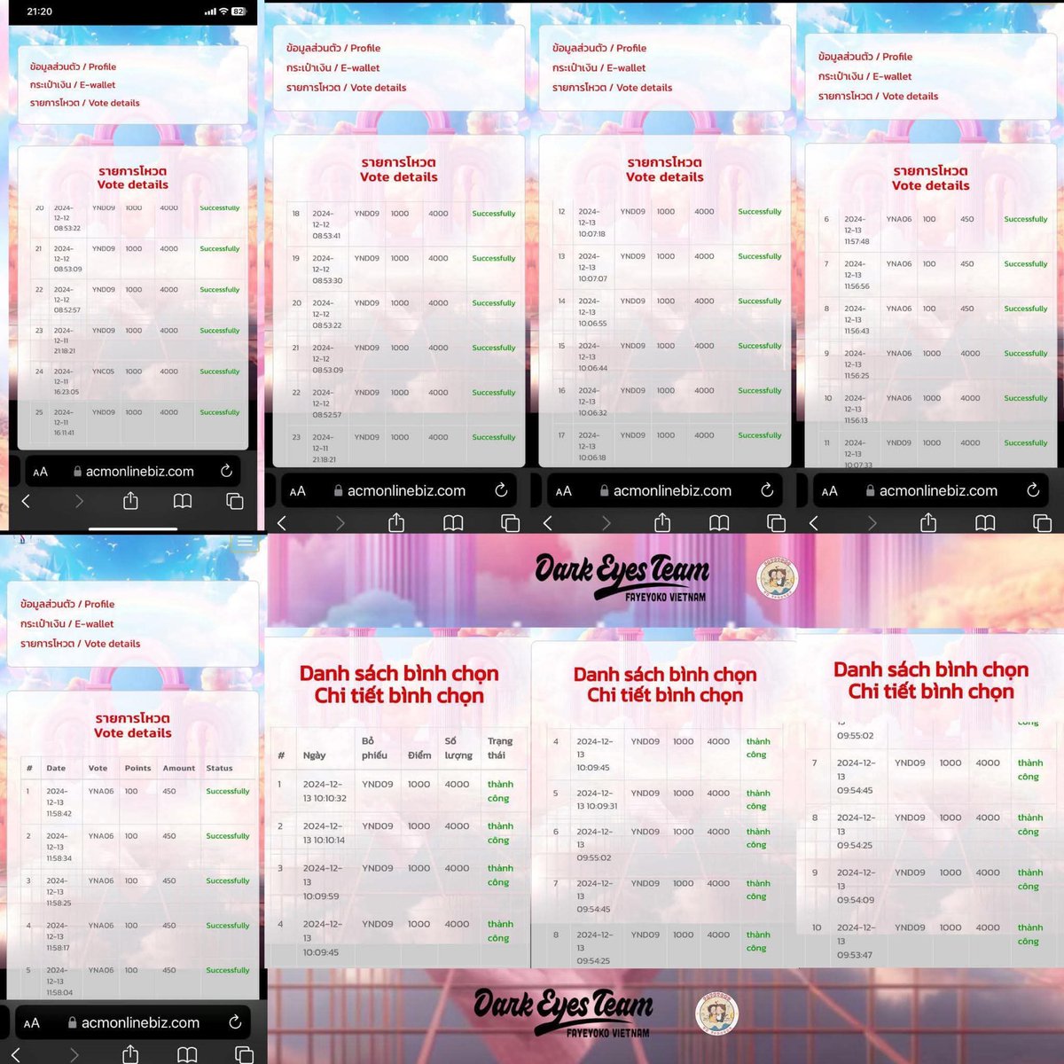 ChunYuri1802's tweet photo. 🔥Total donations from Vietnamese fans for the Y Universe award 🇻🇳🇻🇳🇻🇳

This is all the love that the Vietnamese fandom has for FayeYoko. Thank you all so much 🙏🏻💖

✨️27,800 votes
✨️85,155,896 VND (approximately 111,600baht) 

#ฝ้ายโยโกะ #FayeYoko
#FayePeraya #YokoApasra https://t.co/7vDvaRDpqI