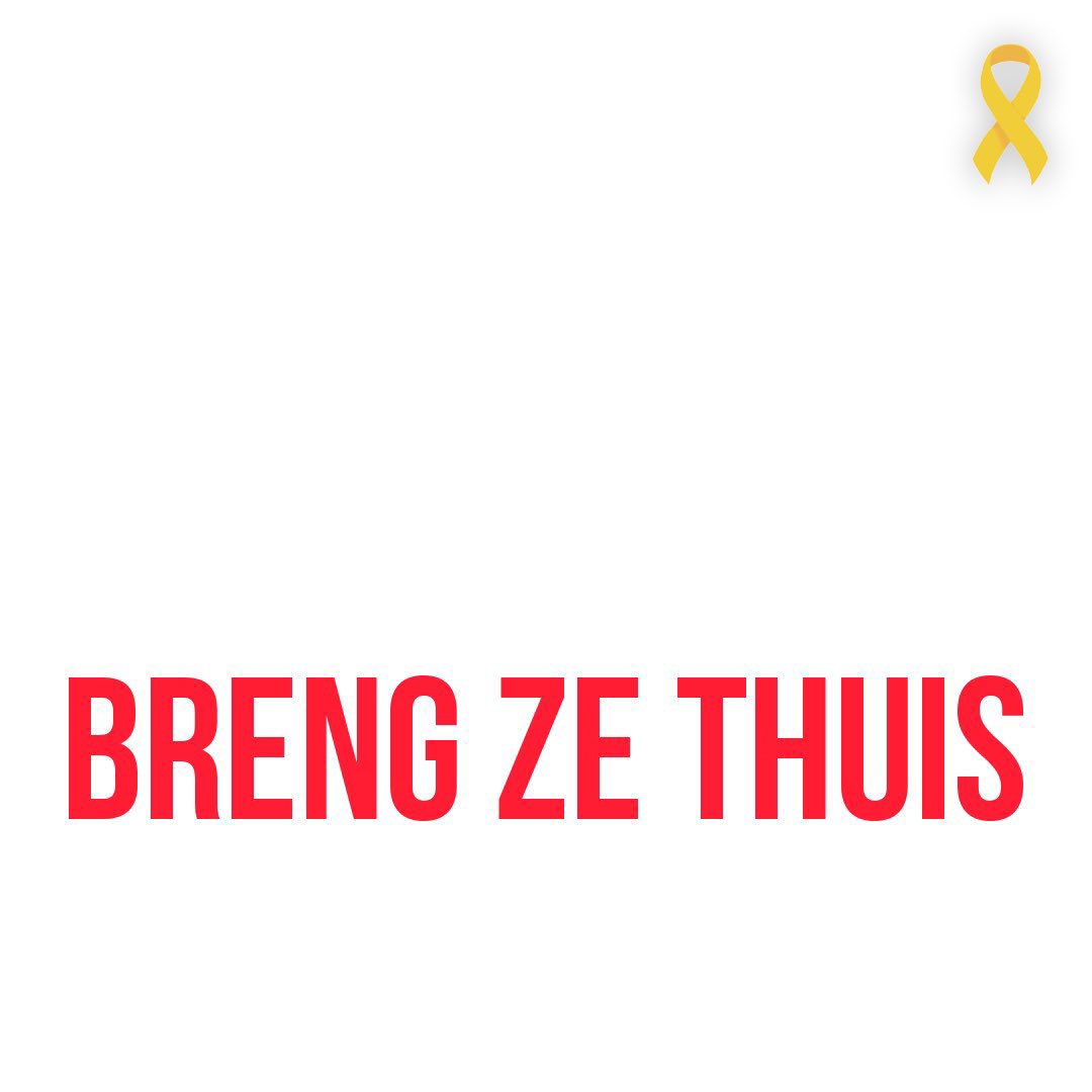 #BrengZeThuis 🎗️