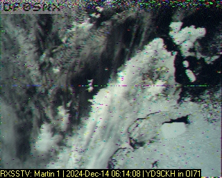 Jutahariadi's tweet photo. Received #SSTV from SONATE-2 pass over Bali, 2024-12-14, 06:10 UTC.
Got 2 images, Mode: #MARTIN1 @JMUSpace https://t.co/a5XdJsxfW3