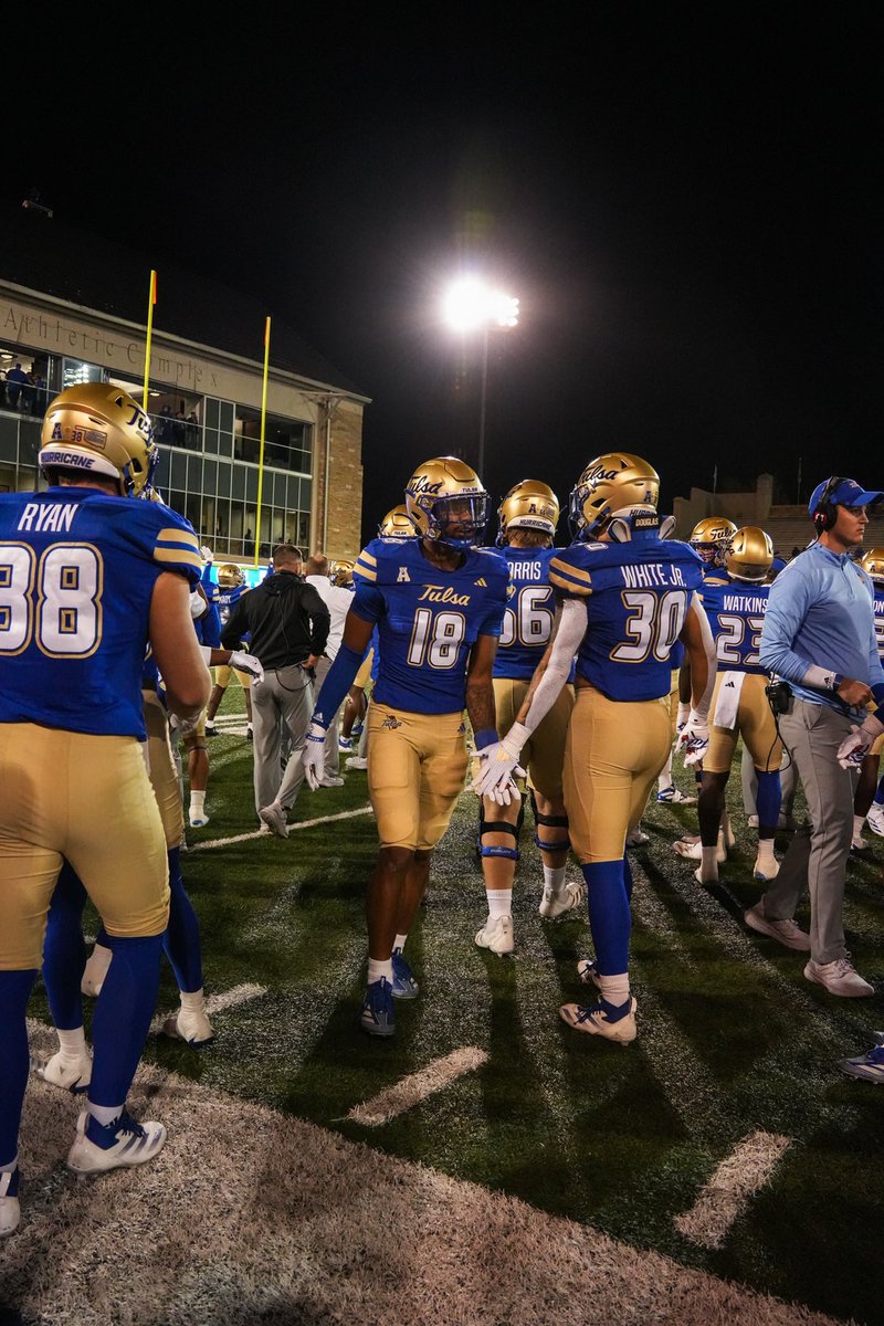 Bless to see another year #19
Bless to be at <a href="/TulsaFootball/">Tulsa Football</a>