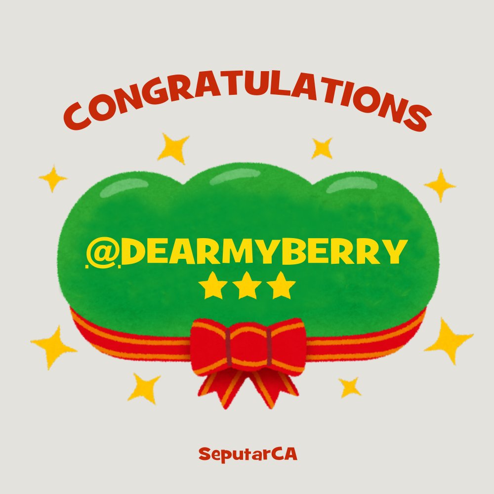 Congratulations, <a href="/DearMyBerry/">🍒</a> for finishing your journey as a Closed Agency. May your future is as bright as the stars we're bringing for you! ❤️
