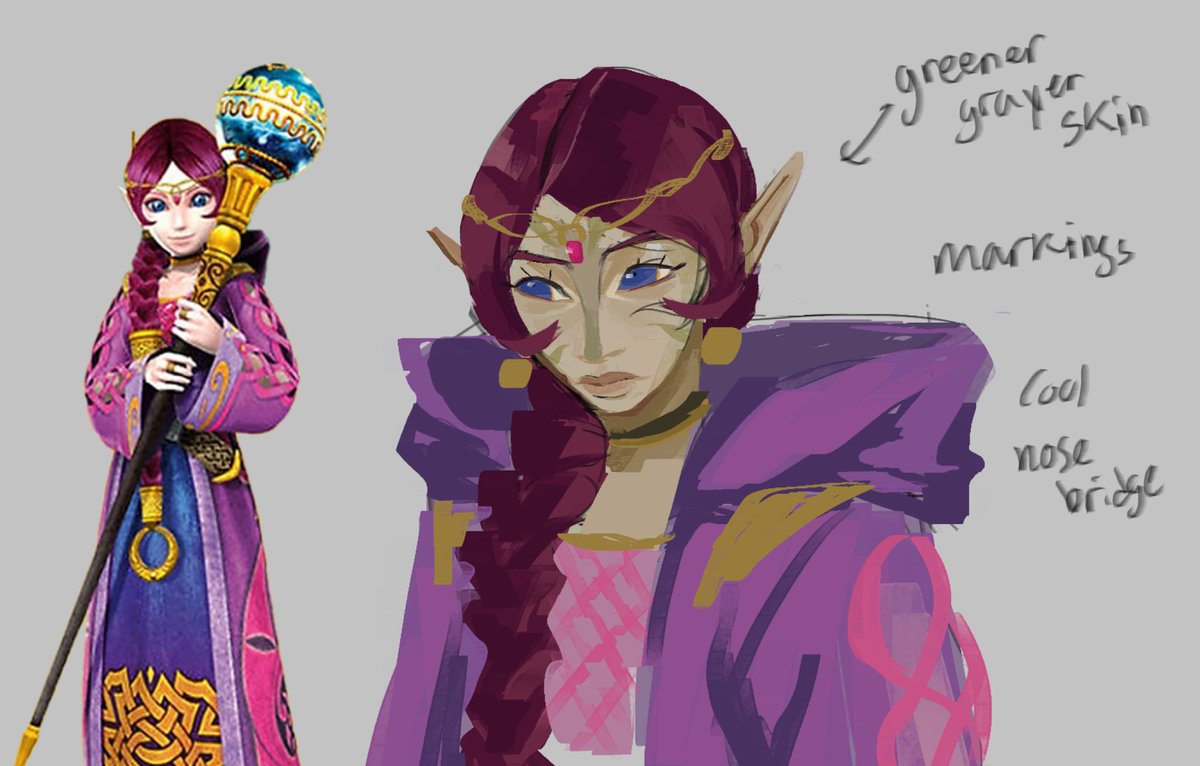 quick merlina redesign cuz it always bugged me how shes the same race as the npcs but looks like a normal human girl

#sonic #satbk