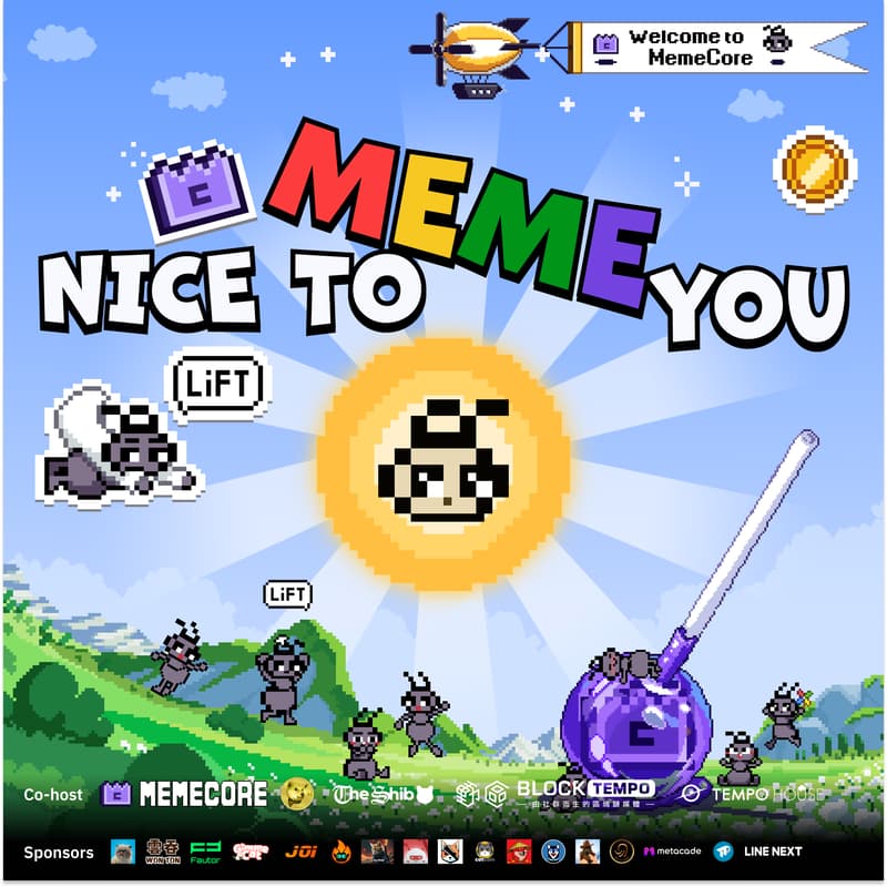 pentabase_dlt's tweet photo. During Taipei Blockchain Week #TBW2024, @MemeCore_ORG successfully held an event in @BlockTempo :)
@KaiaChain @FantrieHQ @MyJoi_Ai #Memes #Pentabase #Taipei #TaipeiBlockchainWeek https://t.co/n3HtcnCPor
