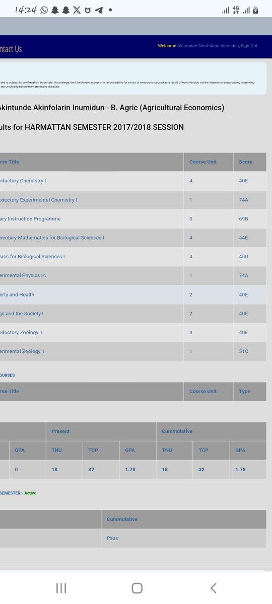 topazonaps01's tweet photo. How it started VS How it ended.  It can only be God. I'm really grateful. Now a certified Agricultural Economist
Congratulations Akinfolarin Akintunde, Inumidun Onaopemipo.
B. Agric (Hons) OAU. Second Class (Upper Division). https://t.co/OzXBoQ3yGp