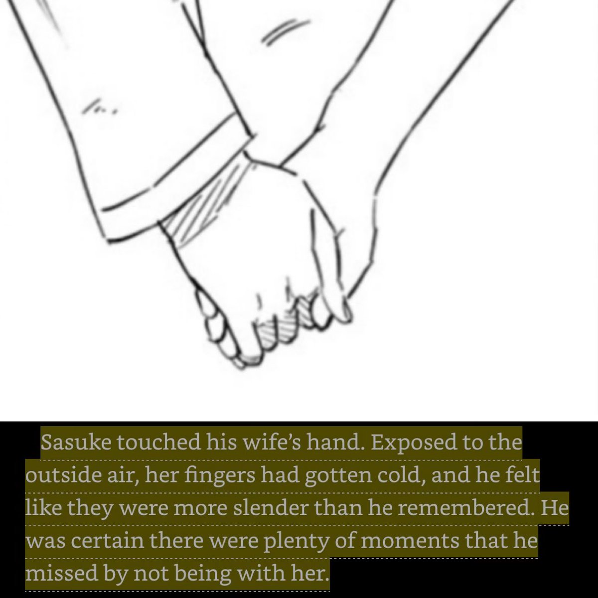sakusasusaku's tweet photo. I WILL NEVER GET OVER HOW IT’S CANON THAT SASUKE IS THE PHYSICAL TOUCH ONE IN THEIR RELATIONSHIP 😭❤️‍🔥 https://t.co/Iy9yhlTlDz