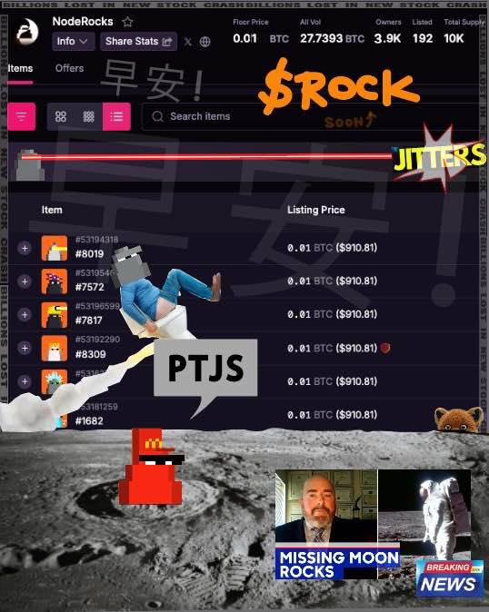 zentoshi69's tweet photo. More hyped then ever on Rocks

@NodeRocks_BTC is cooking something special and it’s not the game.

Word is, they’re about to rock the DeFi side of the moon. https://t.co/NDjeuJvQdb