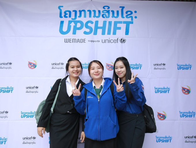 SimonNazer's tweet photo. Delighted to see #UPSHIFT start in Laos! 💙🩵 https://t.co/Ov02BBmT4S