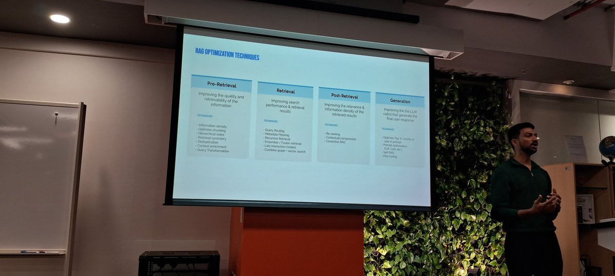 bharathjainn23's tweet photo. Attending neo4j, RAG event at @microsoft microsoft reactor,
Exploring @neo4j , various usecases of RAG, great sessions by speakers either using it in production or building production grade solution.
@neo4j #GraphTheFuture https://t.co/Vfb9sduWBh