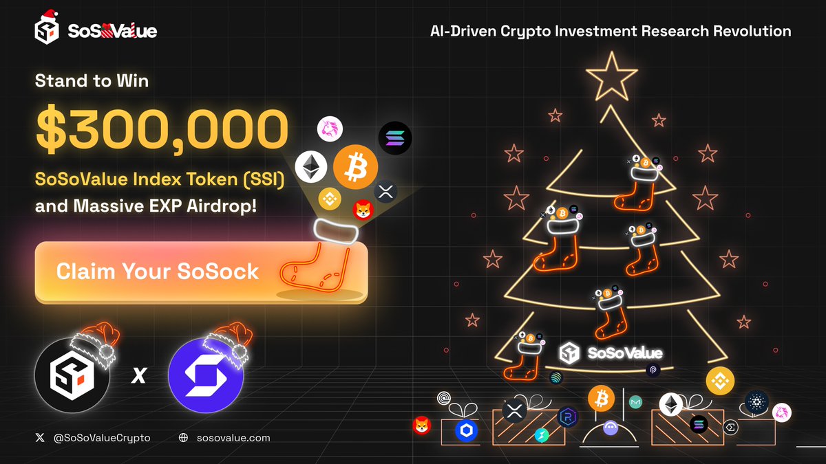 SafePal's tweet photo. 🎄Excited to partner with @SoSoValueCrypto for the Christmas Campaign🎄

1⃣DL #SafePal wallet now to get started 🎅
https://t.co/fBj8jI9ied
2⃣Connect to SoSoValue &amp; light up the Christmas tree🎁 https://t.co/7xTFLIyo6G https://t.co/y4DjzXPwqD